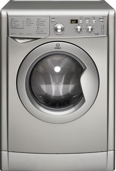 Indesit - Eco-Time IWDD7143S Freestanding - Washer Dryer - Silver